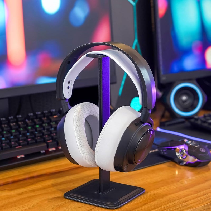 WC HeadbandZ Arctis Nova - Upgraded Silicone Headband for Arctis Nova Headsets by Wicked Cushions - Enhanced Flexibility, Comfort, and Style with Matching Earpad Designs | White - Image 3